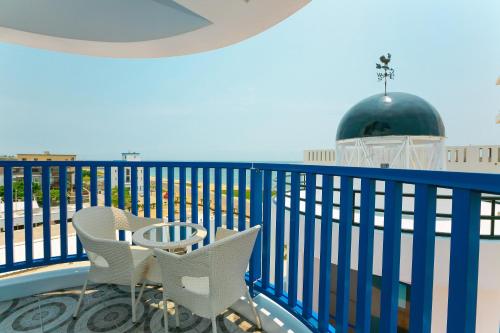 Travel Light House near Penghu Wanganyu