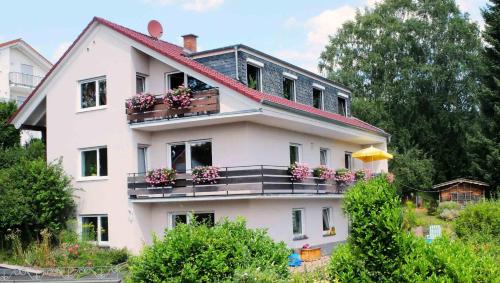 Schöne Aussicht in Bad König, Deutschland
