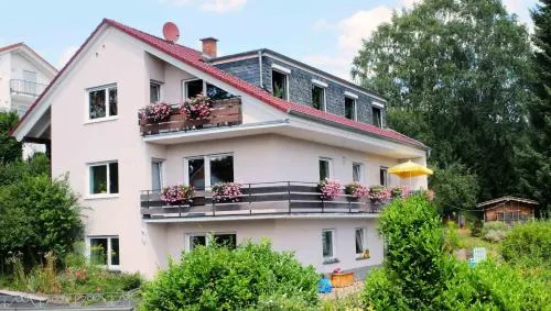 Schöne Aussicht in Bad König, Deutschland