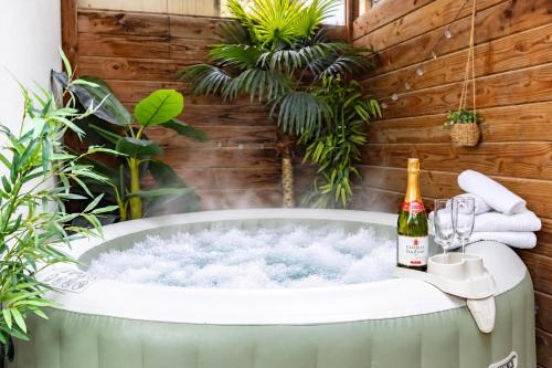 Le Jardin - Jacuzzi couvert - Cinéma privé - Plages à 10min - Location saisonnière - Bénesse-Maremne