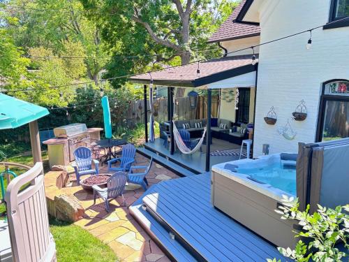 More than 100 years modern house, 3 rooms whit kids playground