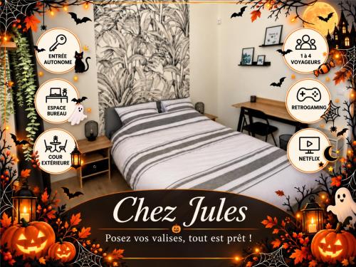 Chez Jules - appartement cosy de 40 m2 - Location saisonnière - Denain