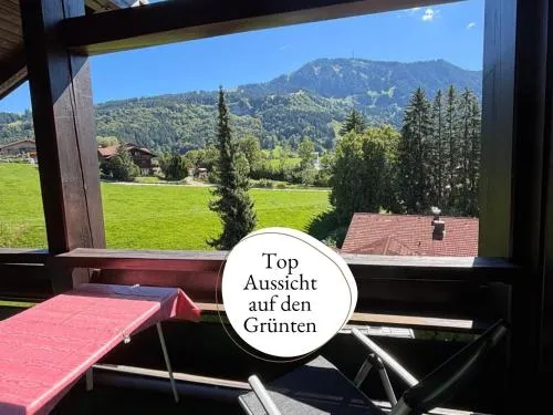 Ferienwohnung Grüntenausblick Bergblick & 2 Balkone im Allgäu in Rettenberg, Deutschland