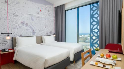Twin room, superior, sea view