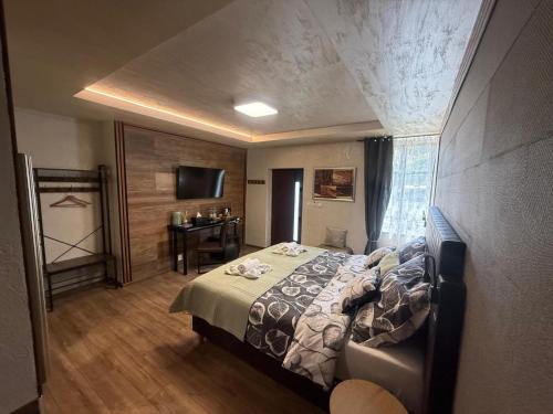 1 double bed