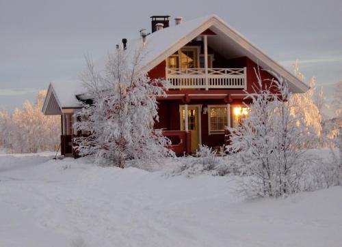 ทัศนียภาพภายนอกโรงแรม, Lovely Cottage by Ounasjoki in แลพแล็นด์