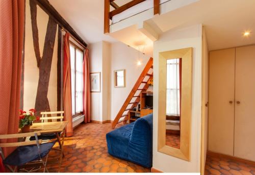 Studio convivial à Paris, 30 m2 avec vue sur la ville 1