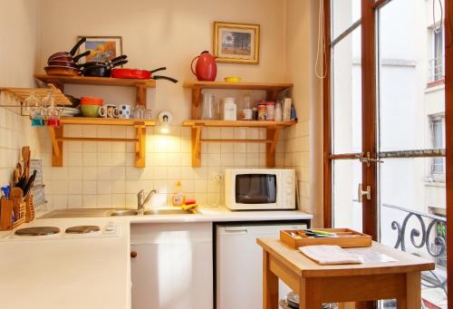 Studio convivial à Paris, 30 m2 avec vue sur la ville 3
