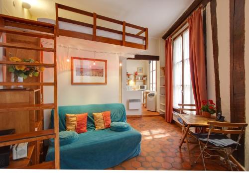 Studio convivial à Paris, 30 m2 avec vue sur la ville 4