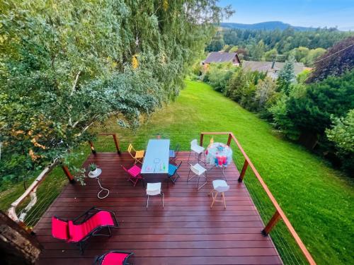 Chalet spacieux à Wangenbourg-Engenthal avec vue panoramique gîte à louer Wangenbourg