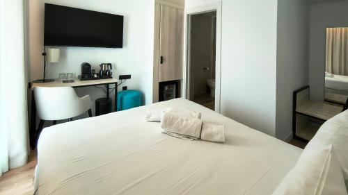 1 double bed