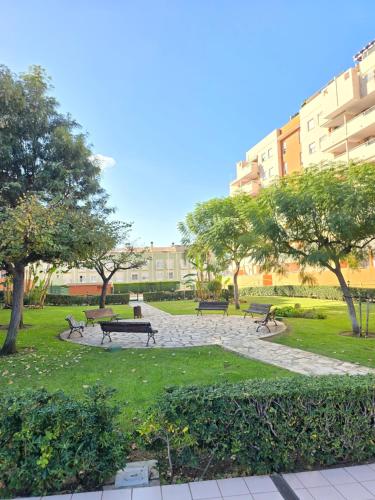 Apartamento con piscina
