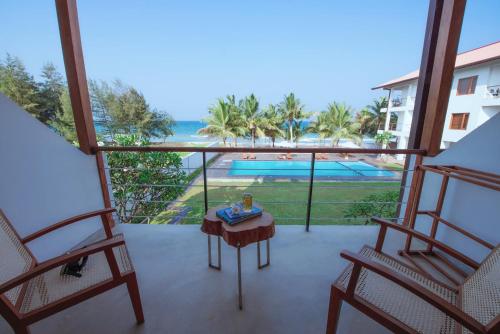 陽台/露台, 尼拉維麗小豆蔻酒店 (Cardamon Hotel Nilaveli) in 亭可馬里