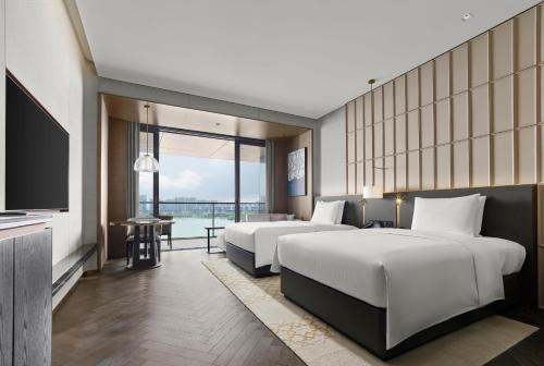 2 twin beds
