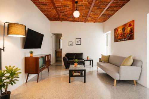 Departamento #205 en Centro Histórico con terraza panorámica compartida