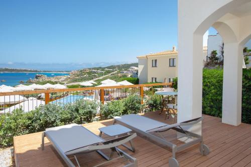 Suite, signature, vue sur la mer, terrasse