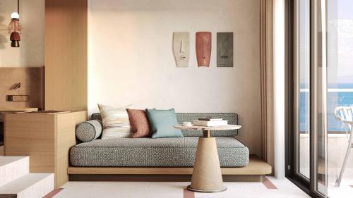 2 twin beds, 2 sofa beds