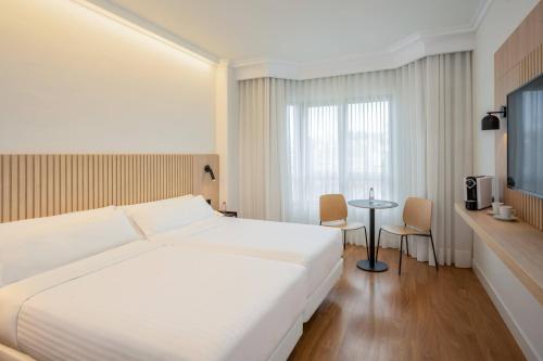 1 double bed