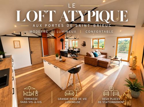 Le Loft Atypique proche Saint-Brieuc et plages - Location saisonnière - Ploufragan