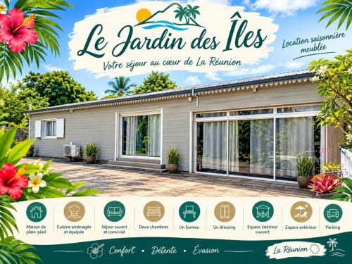 Le Jardin des Îles - Location, gîte - Saint-Benoît