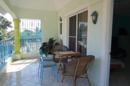 Terraza/balcón, Casa Azul - Apartment in Puerto Plata