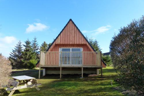 外部景觀, Aultbea Lodges in 奧爾特貝