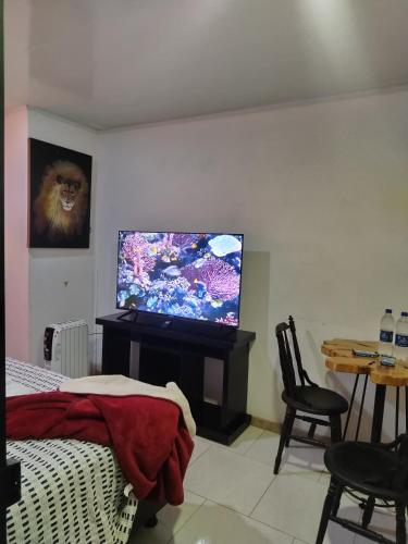 1 double bed