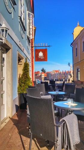 Entrance, Hotel Telc in Telc