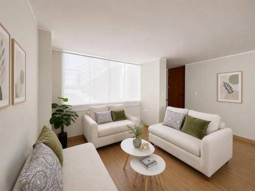 Moderno departamento 2D2B en zona céntrica