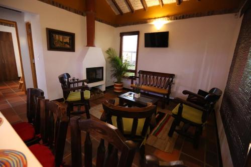 Restorāns, La Estancia de la Pradera Cabana Fiba in Nobsa