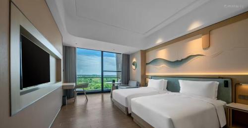 2 twin beds