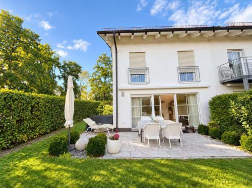 House in countryside near city