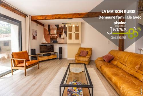 La Maison Rubis - Demeure familiale avec piscine
