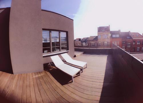  Chambre privée dans loft avec vue sur l'Atomium, Brüssel bei Denderleeuw