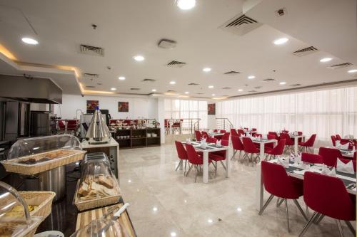 Restaurant, The Town Hotel near Marzuk Grocery