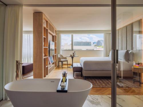 Apartament, widok panoramiczny, dostęp do spa