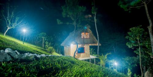 A szálláshely kívülről, Vista Verde Lodge in Lanquin