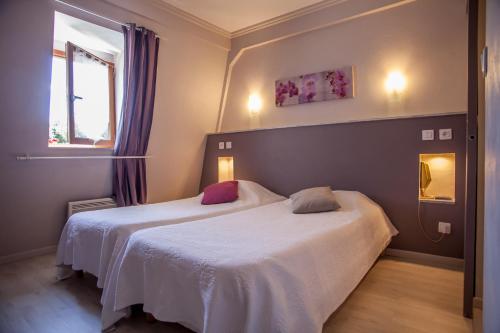Chambre avec 2 lits