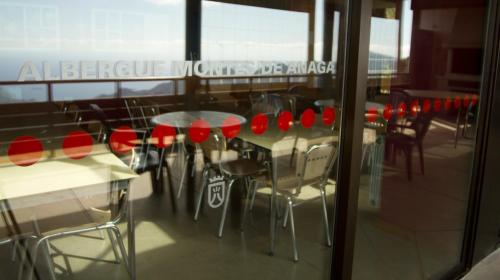 ห้องอาหาร, Albergue Montes de Anaga in ซานตา ครูซ เดอ เทเนริเฟ