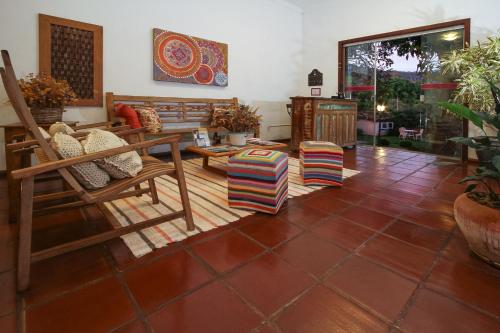 大堂, Pousada Do O in 蒂拉登特斯