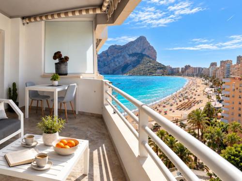 Apartamento Minerva - Primera línea de playa con vistas al mar