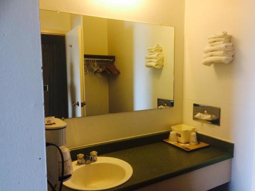 Bathroom, Budget Host Platte Valley Inn in Julesburg (CO)