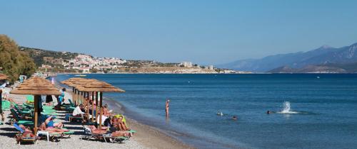 شاطئ, Hydrele Beach Hotel & Village in Potokaki