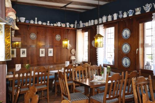 餐廳, Hotel Schmuckkästchen (Hotel Schmuckkastchen) in 米爾滕貝格