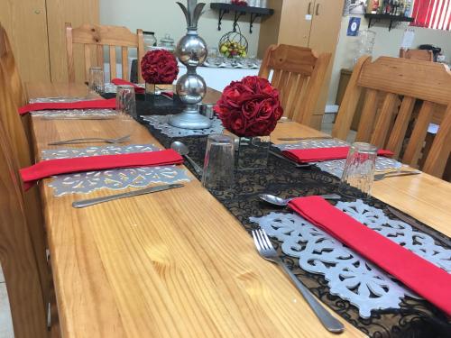 餐廳, Cura Lodge in 皮勒斯