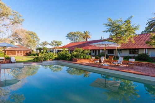 Bejárat, Rincon del Socorro in Colonia Carlos Pellegrini