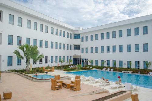 Dārzs, Hotel Las Olas Mamonal in Mamonal