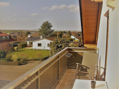 Balcony/terrace, Ferienwohnung Lahntal/Taunus in Darmstadt Suburbs