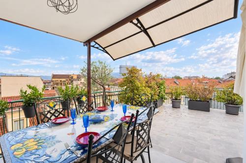Attico Cit Turin - Appartamento con terrazzo e vista panoramica
