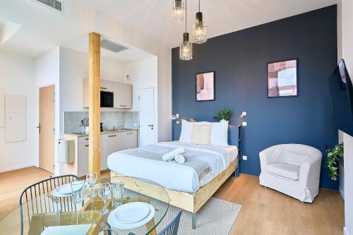 Studio pour deux personnes Mons-en-Barœul - Location saisonnière - Mons-en-Baroeul